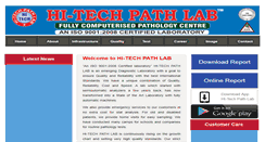 Desktop Screenshot of hitechpathlab.com